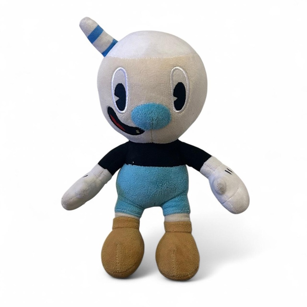 Mugman Plush - Cuphead Video Game 10" Stuffed Animal Toy